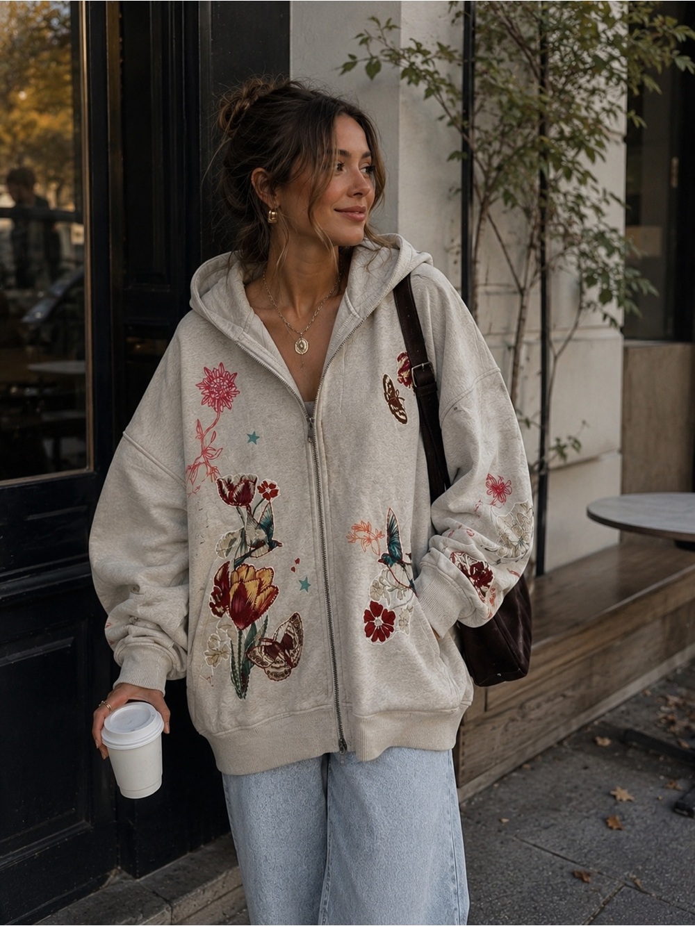 Free people Grandma's Garden Hoodie